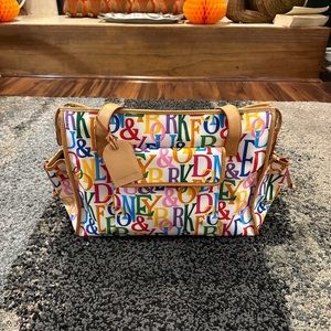 Dooney & Bourke rainbow diaper bag / tote